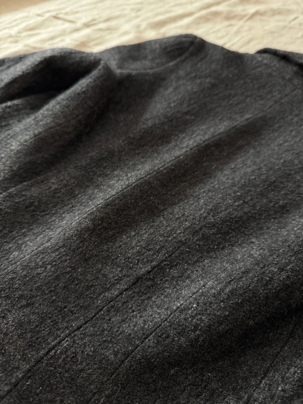 Vintage Edwardian style Charcoal grey Blazer w waistcoat vest xs academia - Picture 11 of 16